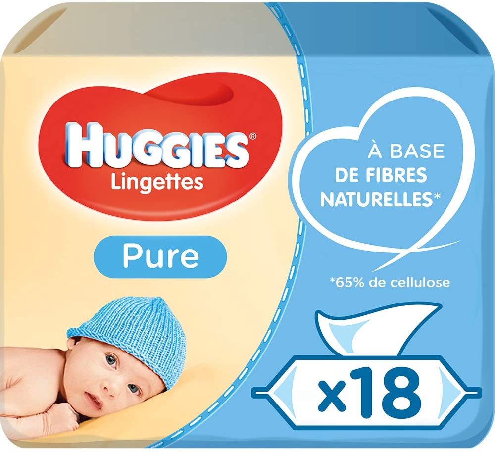 Lingette bébé Huggies Pure