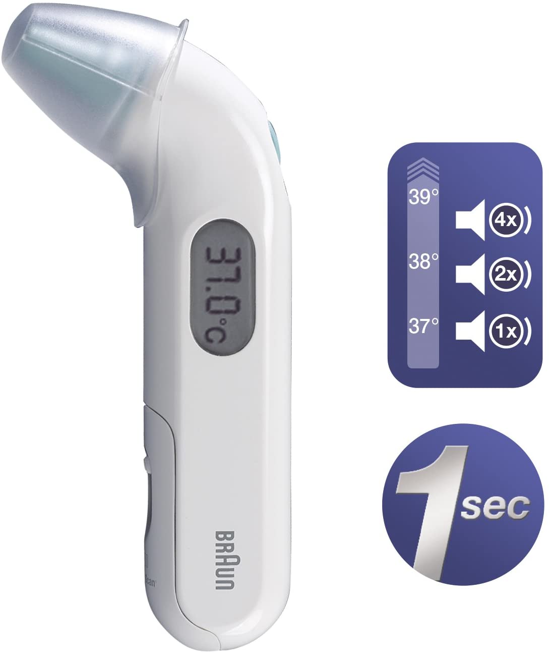 Braun irt3030 Thermoscan 3 Thermomètre infrarouge pour oreille