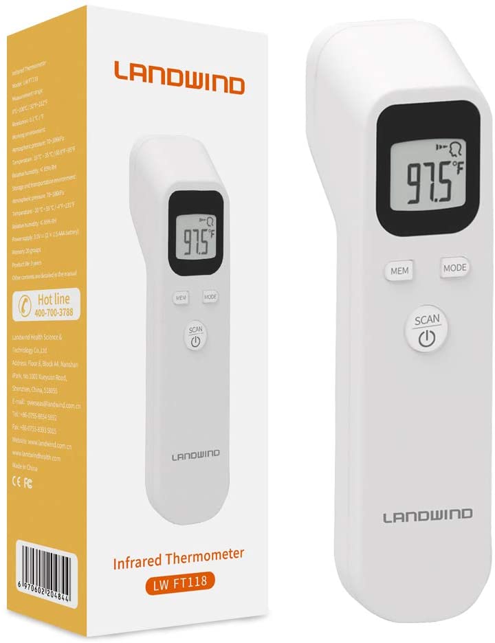 Thermomètre frontal bébé Landwind