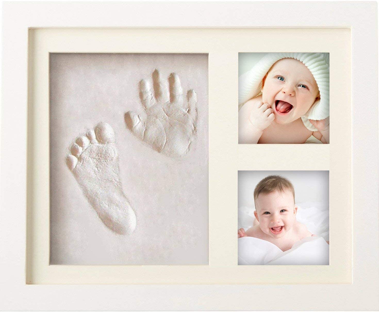 Kit Pour Empreinte Main, Kit Pour Empreintes Bébé, Kit Empreinte Pieds Et Mains Nouveau-Né, Cadre