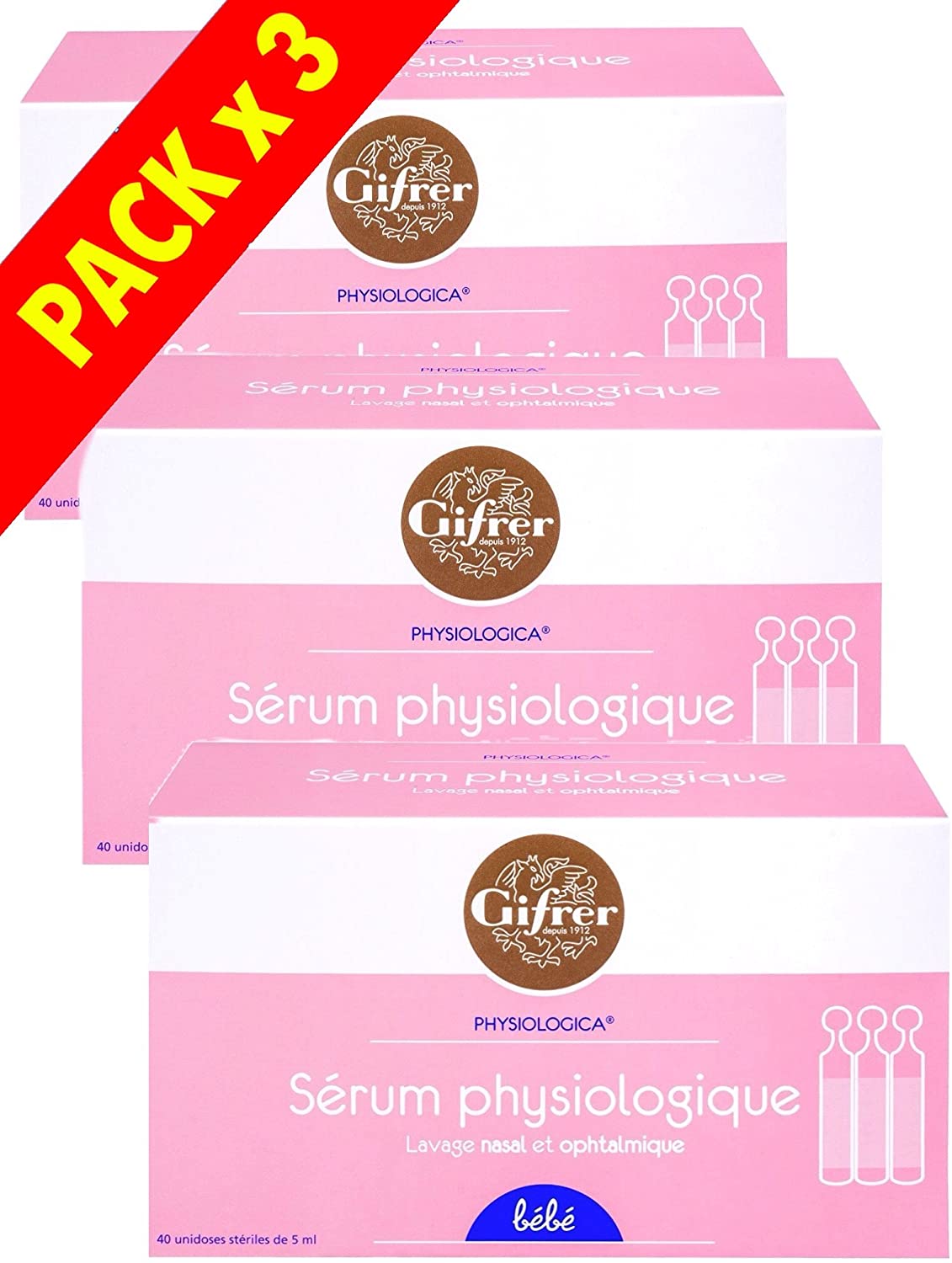 Sérum physiologique Gifrer