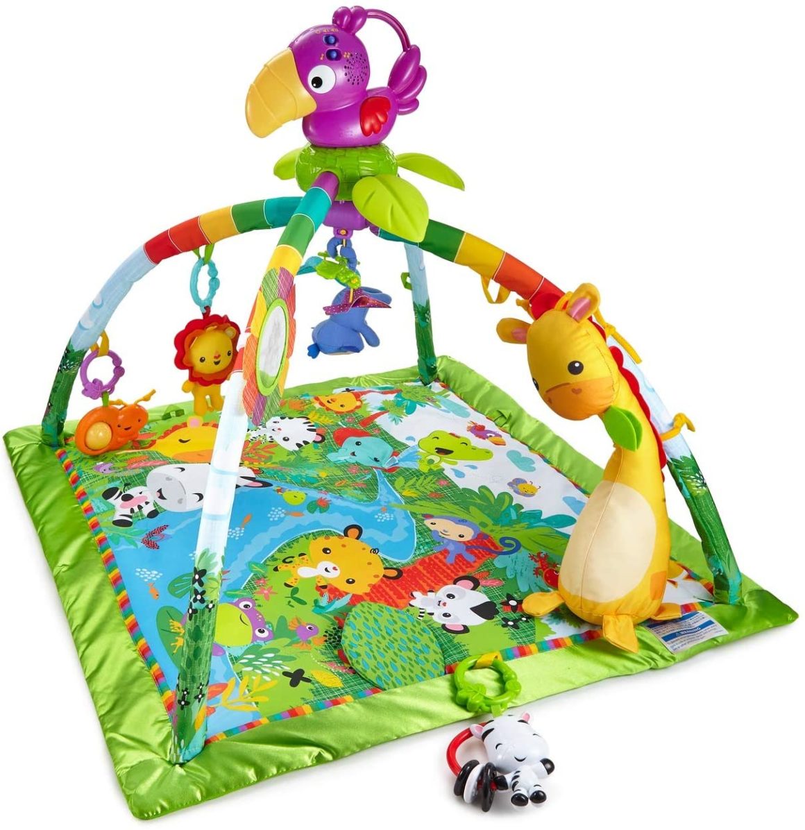 Fisher-Price Tapis Musical d'Éveil de la Jungle pour Bébé