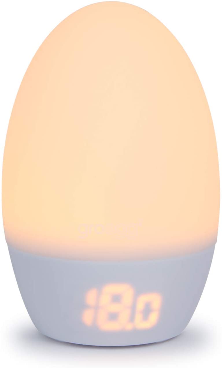 Veilleuse bébé avec thermomètre Gro-Egg 2