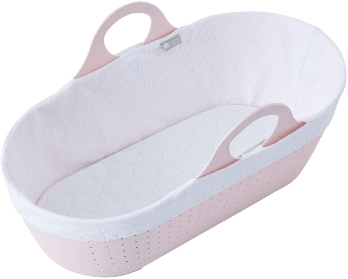 Couffin bébé Tommee Tippee Sleepee rose poudré
