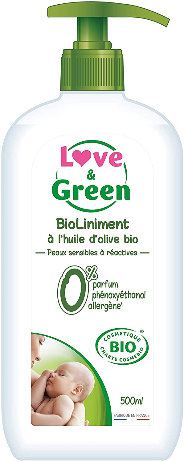 Bioliniment bébé Love & Green 500 ml