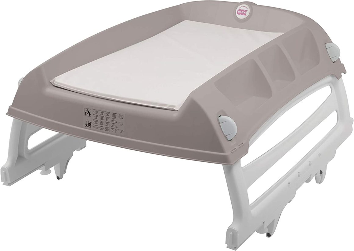 Table à langer pour baignoire ou lit bébé Okbaby Flat