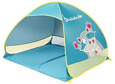 Tente anti-UV bébé bleue Badabulle