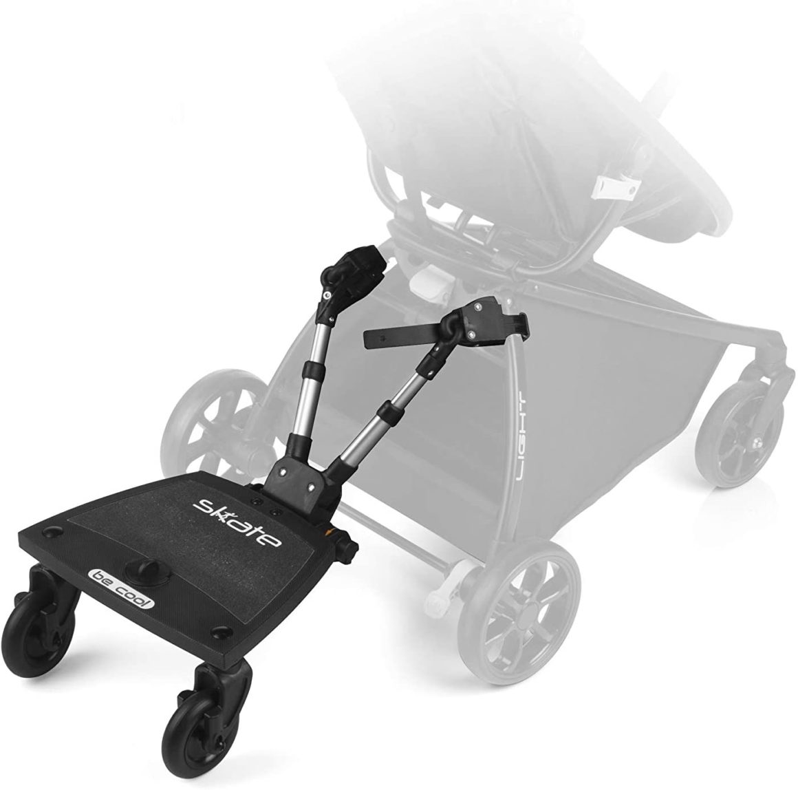 Marche Pied pour Poussette Universelle, Mini Buggy Board Roue à