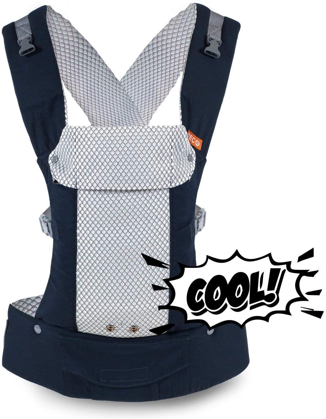 Porte-bébé dorsal Beco Gemini Cool Navy