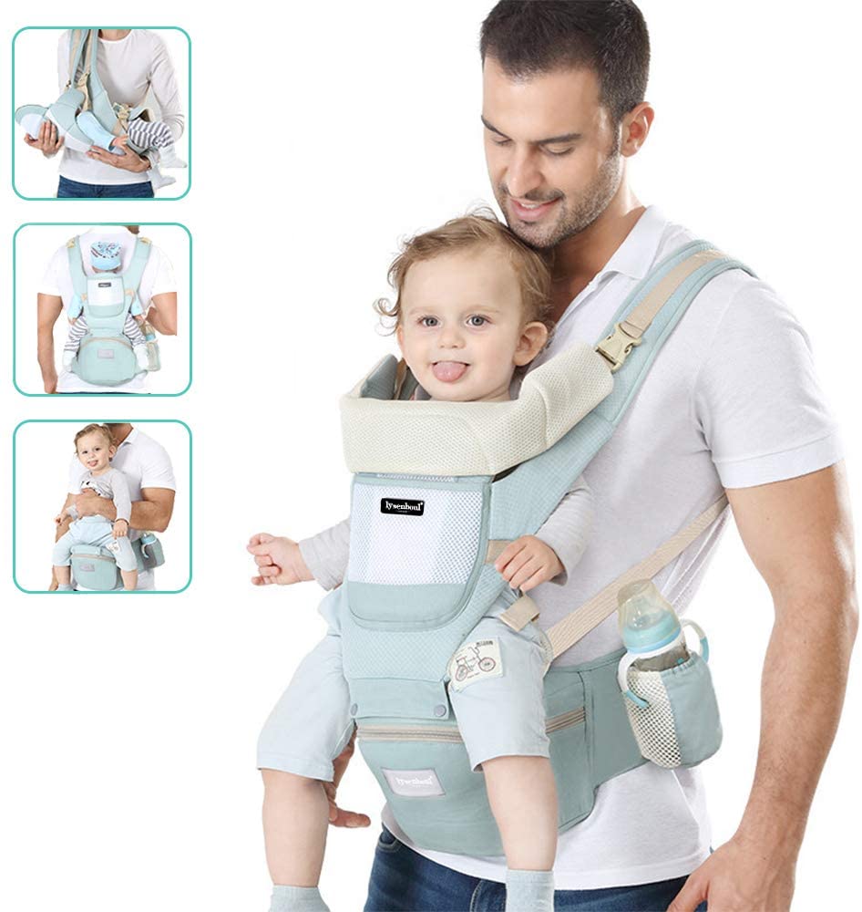 Porte-bébé dorsal Lysenboul en coton